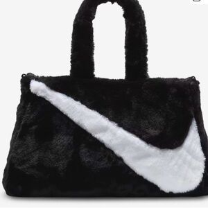 Nike Sportswear Faux Fur Tote NWT